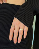 No matter heart ring (silver) *1PCS