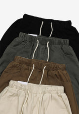 AD Washing Pigment Tuck Balloon Pants