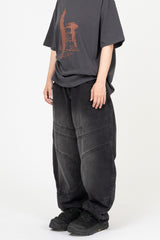 Ad Cut Line Washing Denim