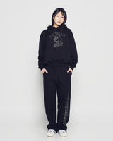 26SS CUBIC AC BEAR HOODIE
