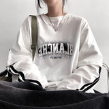Resse Line Layered Long Sleeve T-Shirt