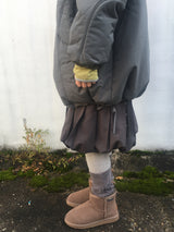 Urban volume round padded jacket