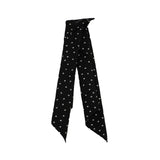 Star Square Scarf (black)