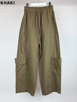 FOLD CARGO WIDE PANTS (5C)
