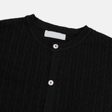 Pleddy Cotton Knit Short Sleeve Cardigan (4color)