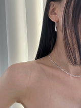 [92.5 silver] Tear ドロップピアス