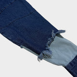 bleach denim shirt_blue