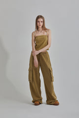 BUNDLE SLEEVELESS TOP