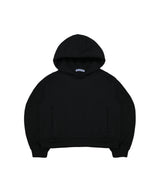balloon crop hoodie_black