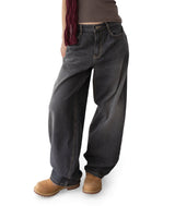 Bana Balloon Wide Denim Pants
