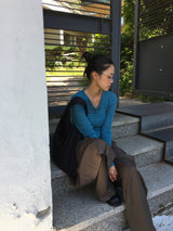 Vermel pleated skirt pants (2color)