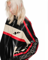 IN STOCK | PADDED MOTO JACKET – BLACK