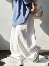 COOL STRIPE WIDE LONG PANTS 🪽🩵🥨🖤4COLOR