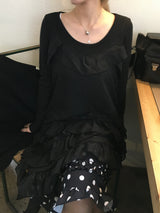 ジュニアアンバランスフリルビスチェ (3c)