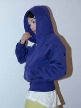 SNOWLIT HOODIE ZIP-UP (ULTRAMARINE)
