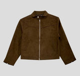 Rowen Suede Cropped Jacket M L (2 Colors)