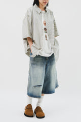 Metz Checked Half Denim (2color)