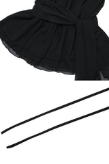 ANGEL HOOK DRESS black