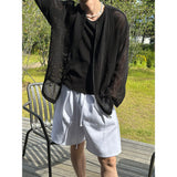 [PREMIUM] エッセンシャルピンタックハーフパンツ（４色）