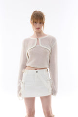 KORI TUBE TOP BOLERO SET / IVORY