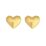 Metal Heart Earrings