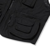 ユーティリティストリングポケットベスト [BLACK]
