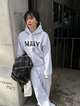 No.1025 ネイビークロップフードTシャツ (3color)
