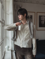 Tote Pigment St Cutting Crop Shirt
