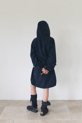 NYLON BALLOON SKIRT (NAVY)