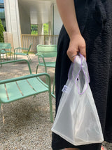 オーガンザショッピングバスケット