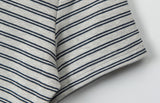Cozy Stripe Collar Tee 231949406