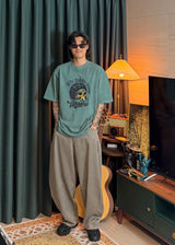ファストダイヘビーピグメントショートスリーブTシャツ 4カラー