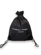 Reverse Logo Gym Sack / Black