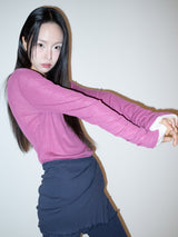 LONG LEGGINGS & SKIRT (NAVY)