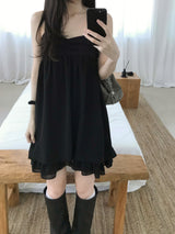 Eve Shirring Mini Dress (3 colors)