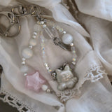Ketty silver Keyring (Cat)