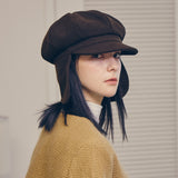 VA スタッドフライニューボーイキャップ / Brown