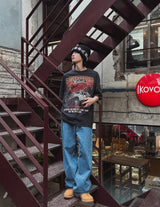 ソルテッドタックヴィンテージショートスリーブTシャツ