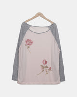 イフフローラルロングスリーブTシャツ