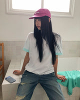 ネルトンロールアップショートスリーブTシャツ