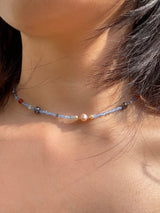 Kichikichiyaya Blueberry Necklace