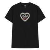 ダブルレイヤーハート Tシャツ (3color)