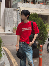 ポイトレタリング半袖Tシャツ
