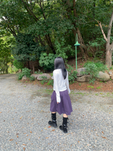 ベイパーアンゴラクロップTシャツ（3c）
