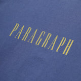 PARAGRAPH PIGMENT-DYED T SHIRT - BLUE