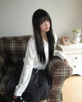 Mamel Punching Hood Knit Cardigan