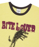 BITE LOVER CROP RINGER TEE