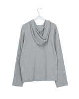 [unisex] Nevea Basic Slub Two-Way Hood Zip-Up