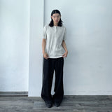 Faded Henley Short Sleeve Tee