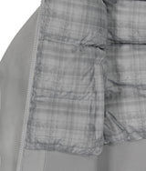 Reversible Check Padded Jacket / Grey